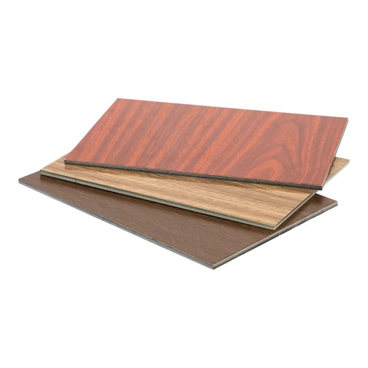 Building Material For Decoration Using Wooden Color Aluminum Composite Panel