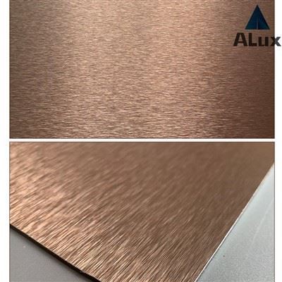 Metāla matēts 3/4 mm alumīnija kompozītmateriālu panelis